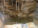  80 meters under ground in the caves of han s/lesse, belgium